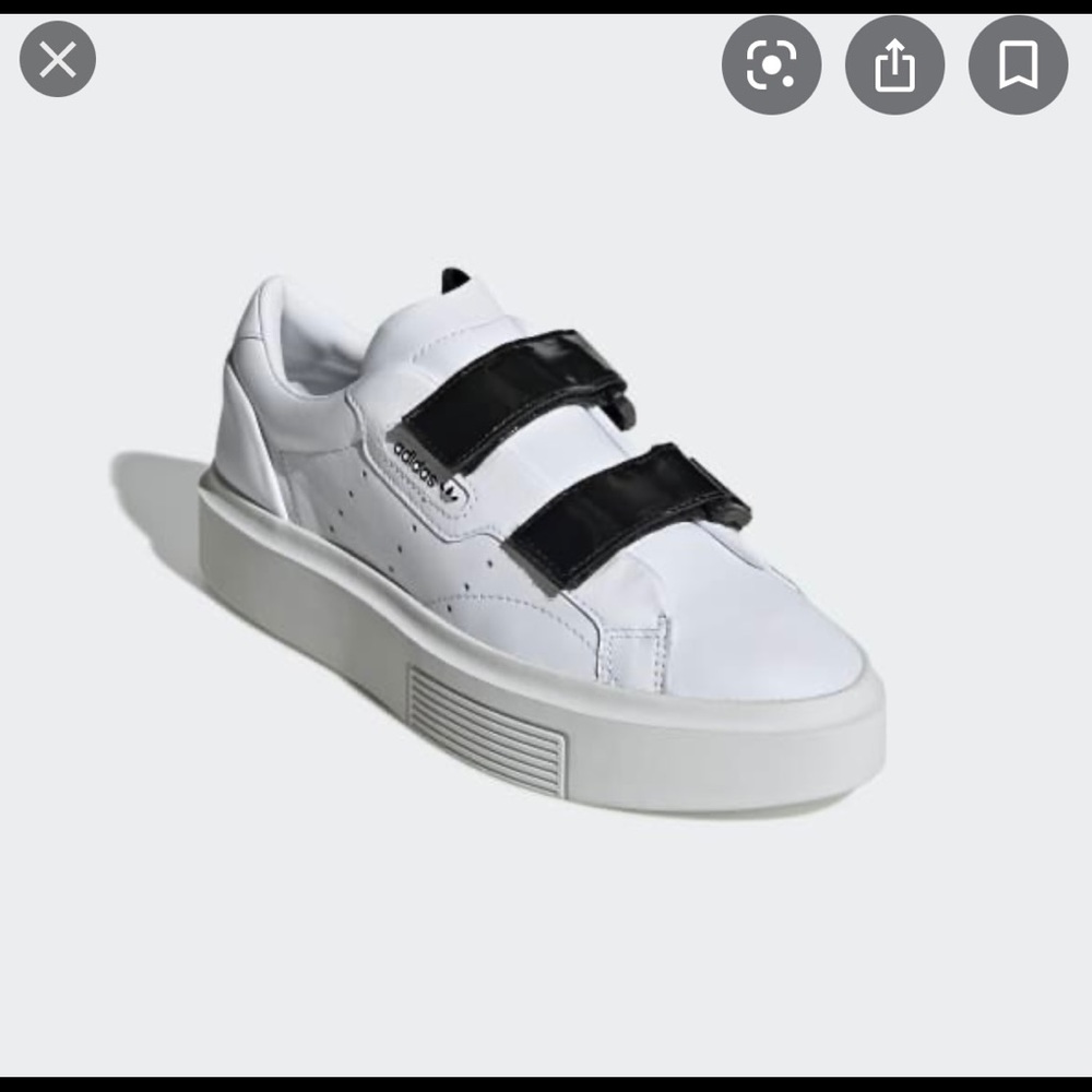 Adidas Sleek Super Platform shoes! Worn once!